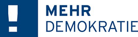 Logo MEHR DEMOKRATIE © Mehr Demokratie e. V.