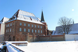 EHM – Burgkloster und Hansemuseum im Schnee © Olaf Malzahn