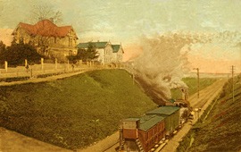 1905 Bahndamm © Bild mit freundlicher Genehmigung der Bürgergemeinschaft Eutin e. V.