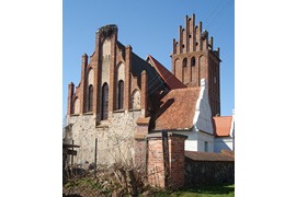 Dorfkirche in Mühlhausen in Ostpreußen © Wikswat
