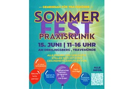 Plakat Sommerfest Praxisklinik