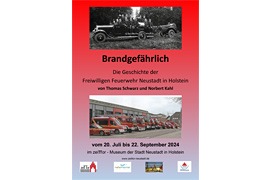 Plakat Ausstellung Freiwillige Feuerwehr Neustadt in Holstein