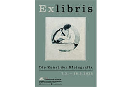 Plakat „Exlibris“ – Ausstellung im Ostholstein-Museum